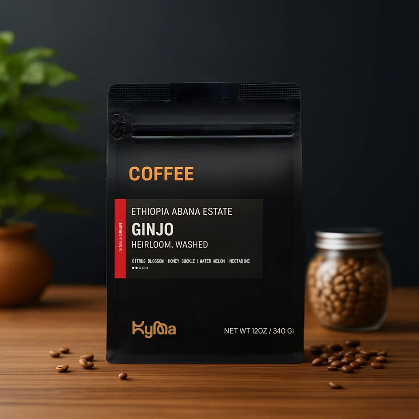 Ginzo Reserve Ethiopia Coffee - obrazek 2